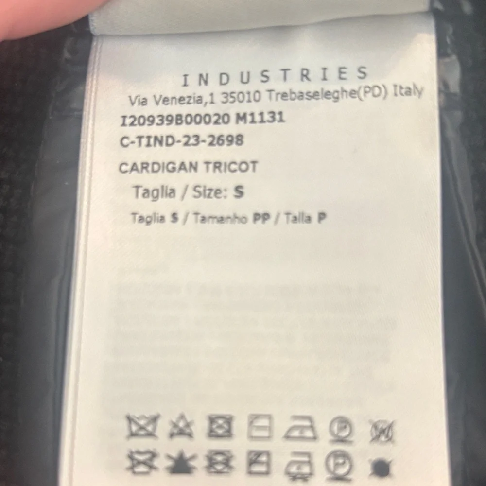 Moncler Padded Wool Cardigan Jacket Size S Authentic - Picture 15 of 17